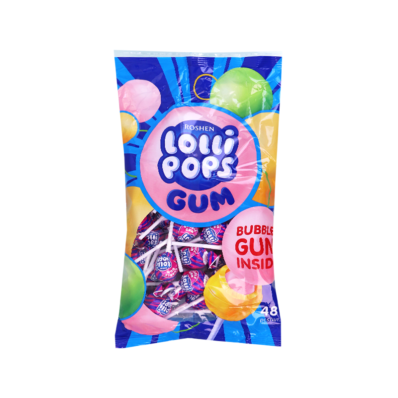Lollipop Fruit Flavor 48 Pieces