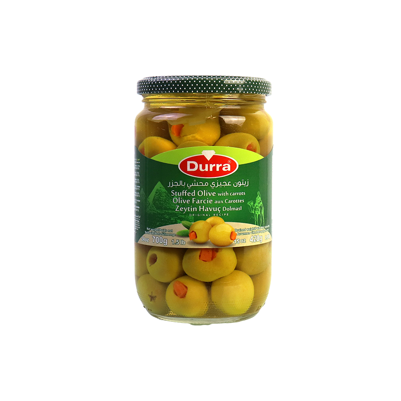 Olives Stuffed W Carrot Durra 700g