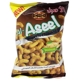 شيبس ذرة الاصيل بطعم الفول السوداني 35غ