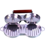 Double Burger Mold