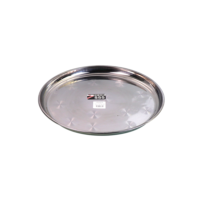 Round Stainless Steel Tray 35cm KMI-17