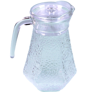 Quarry Glass Jug with Lid J-150C