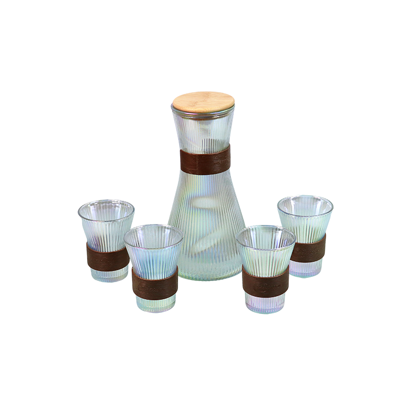 Juice Jug with Four Glass Cups LM39-12