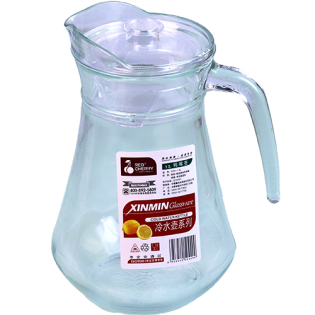 Glass Jug with Lid J-150D