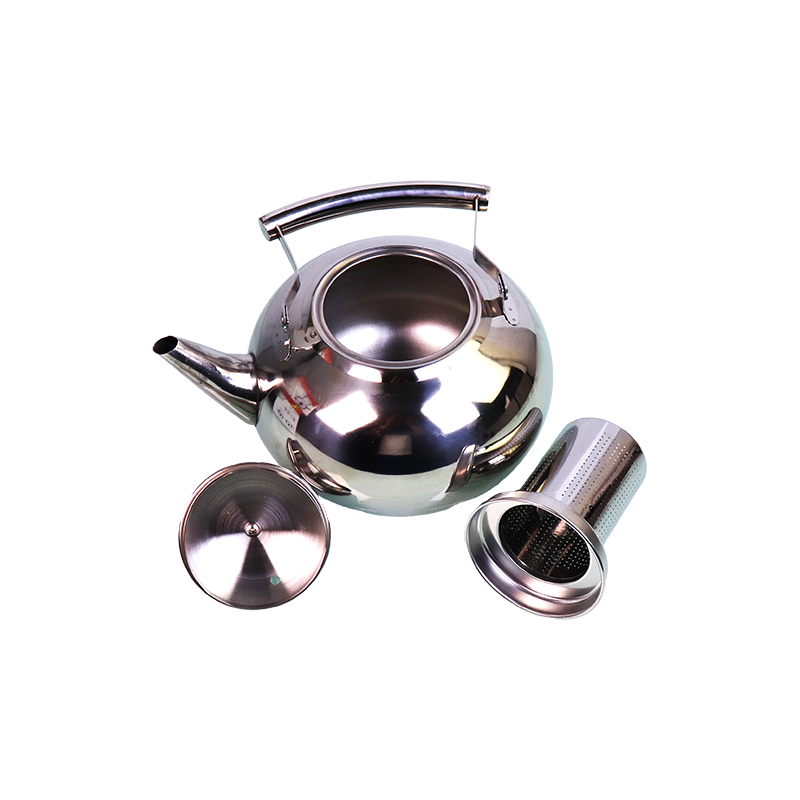 Apple Tea Kettle Steel Metal Grip With Strainer 2L LM36-15