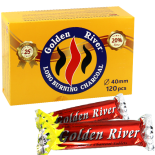 Coldine River Flame Charcoal 120pcs