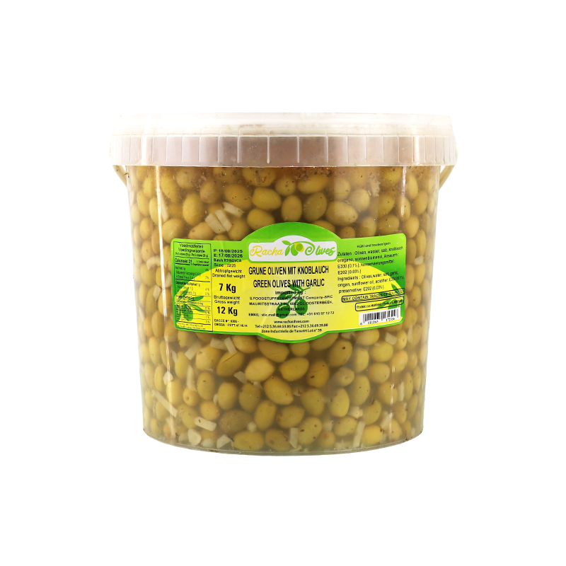 Green Olives racha 7 Kg