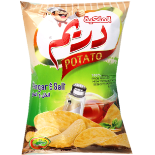 Chips Vinegar & Salt Flavored Proprietary Dream 25g