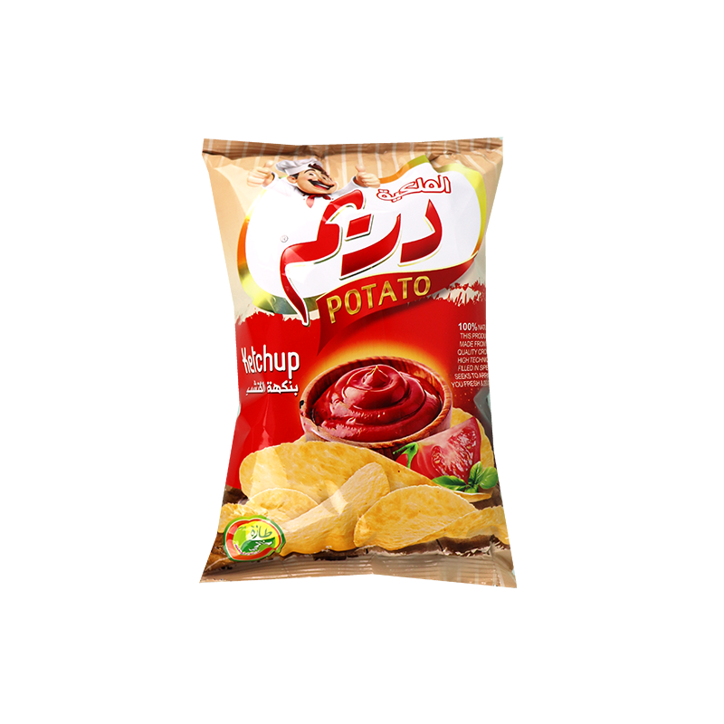 شيبس بنكهة الكاتشب الملكية دريم 25غ