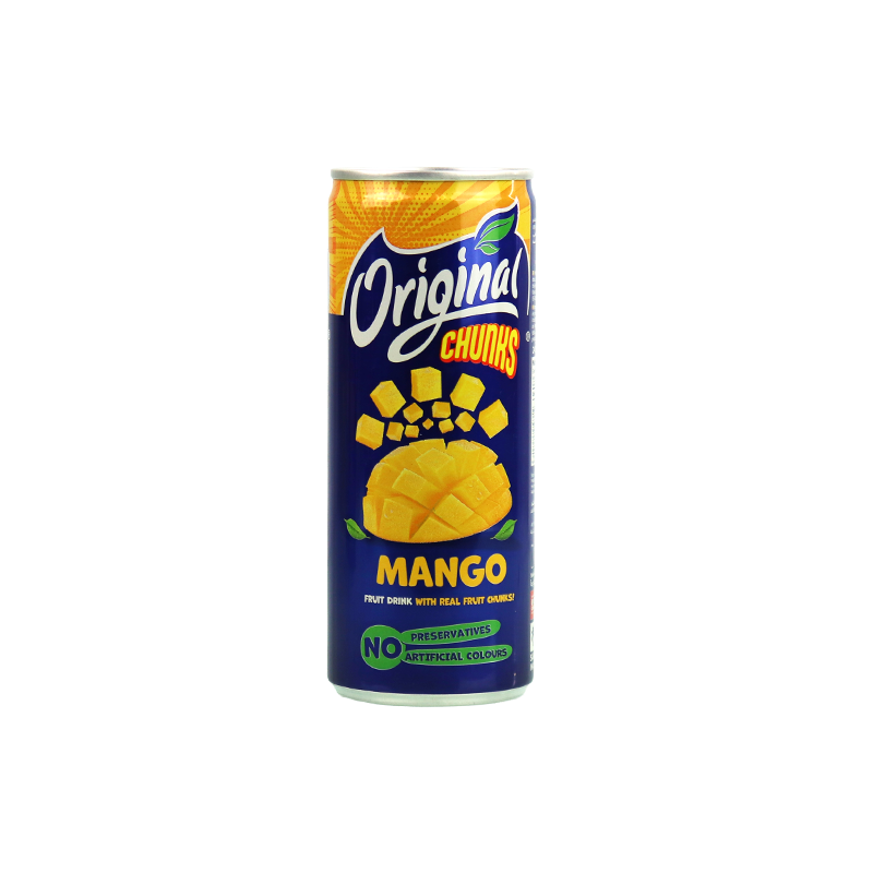 Sap Vruchtenstukken Mango Original 240ml