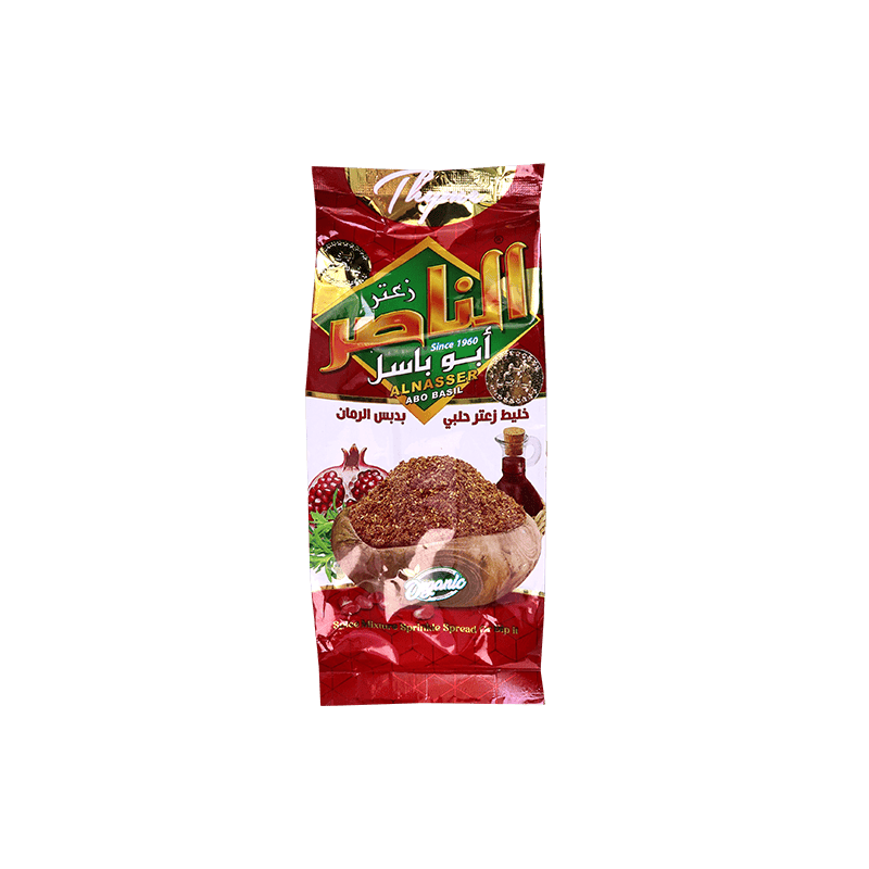 زعتر حلبي بدبس الرمان الناصر 400غ*30