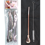 Mate Straws Silver 6pcs