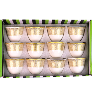 Arabic Gilded Coffee Cups Set LM53-32