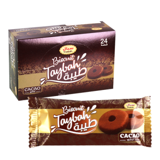 بسكويت كاكاو سيبال طيبة 24 قطعة