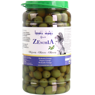 زيتون اخضر مكلس زنوبيا 900غ