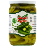 Augurken Hourani Pepers Algota 600g