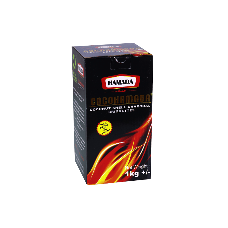 Charcoal Coco Hamada 1kg Size 27x27