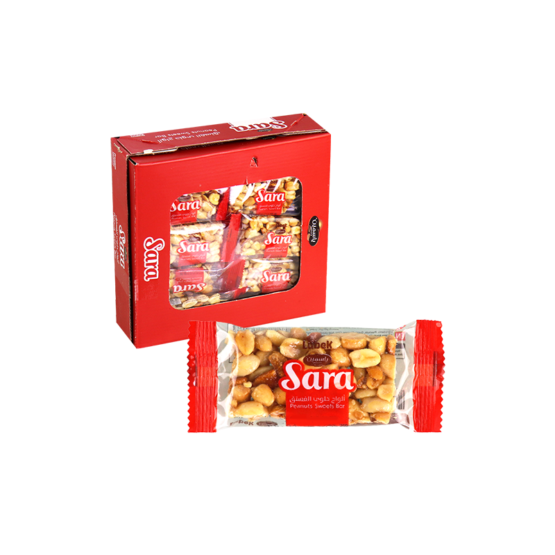 Sara Candy Bars with Peanuts Jasmine 32 Pieces
