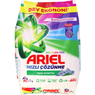ARIEL MOUNTAIN FRESH WASMIDDEL 7KG