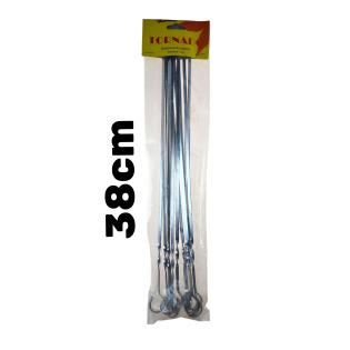 Grill Skewer 36cm Bright 12 Pieces