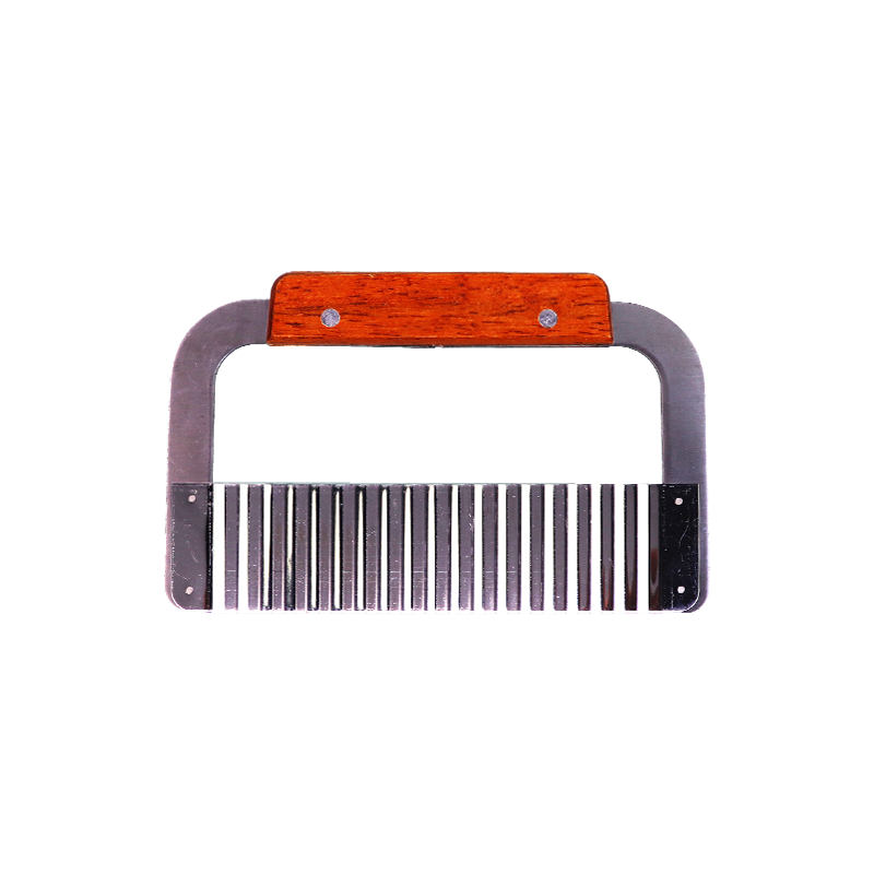 Broasted potato slicer