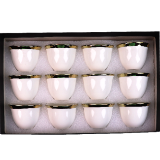 Gilded Arabic Coffee Cups Set LM26-3
