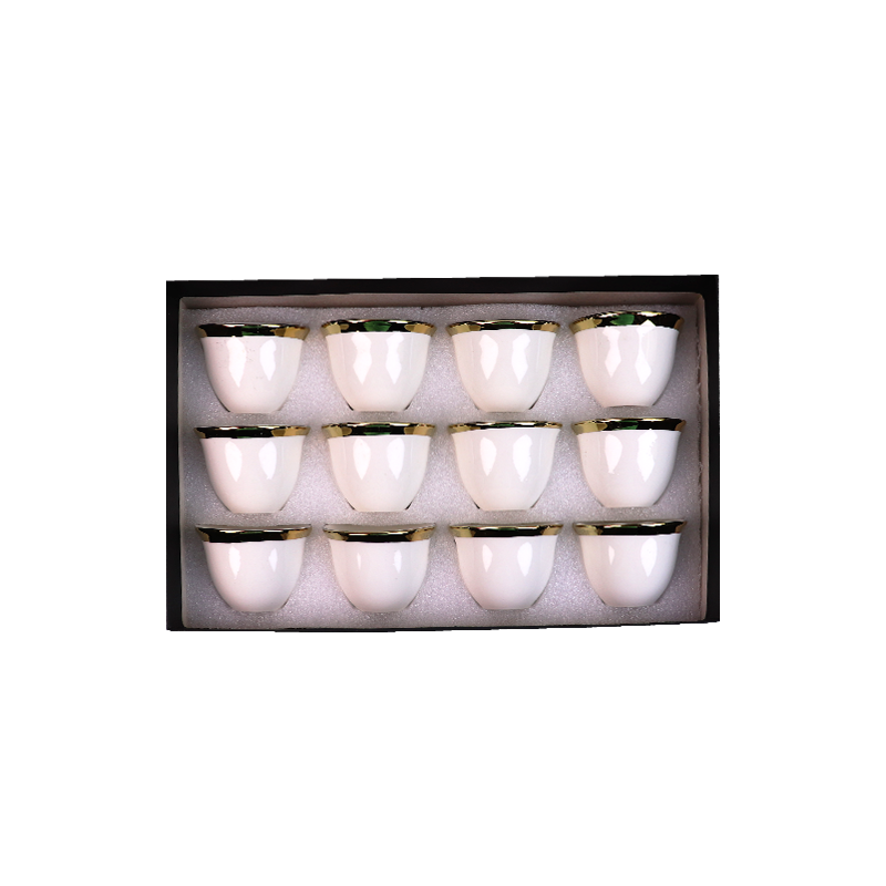 Gilded Arabic Coffee Cups Set LM26-3