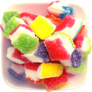 Temo Jelly Square Candy 1.25 Kg