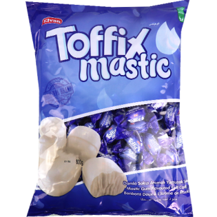 Soft candies with mastic flavor Toffix 800g
