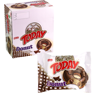 Chocolate Toddy Donuts 24 Pieces