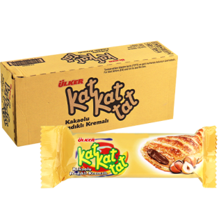 Croissant Chocolate Hazelnut Cat Cat Tat Ulker 25g