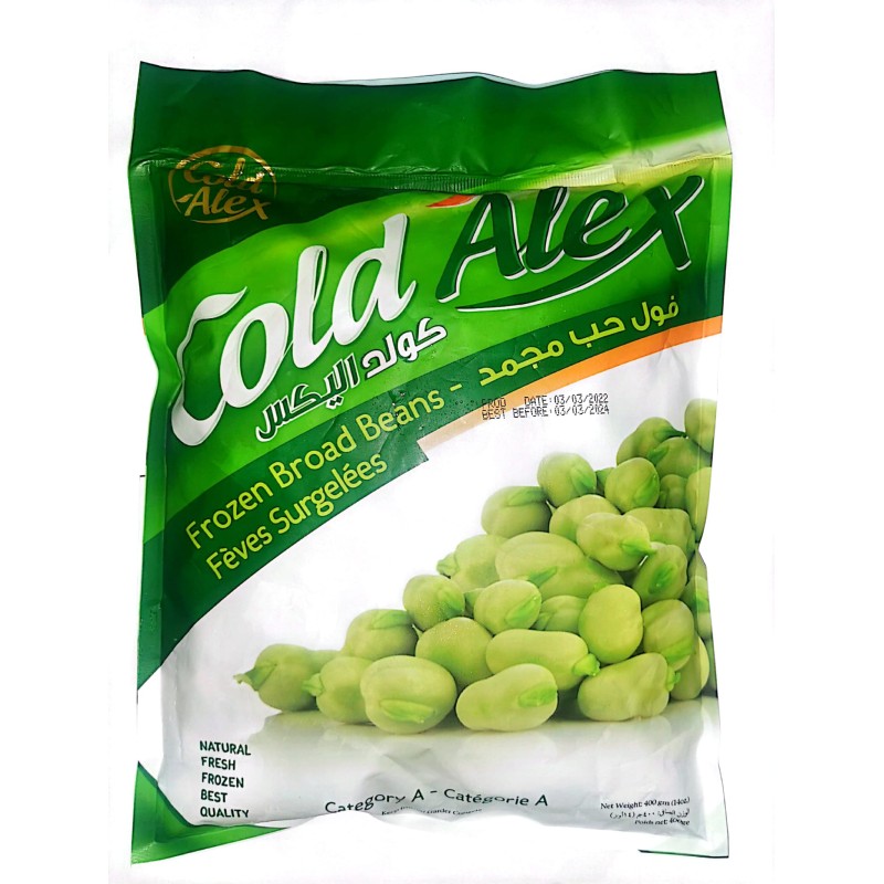 Frozen Tuinbonen Whole Seed Gold Alex 400g