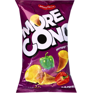 شيبس بنكهة البابريكا مور كونو 90غ