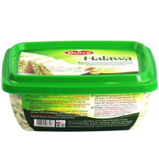 Halva Tahini Topped With Pistachios Durra 350 g