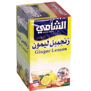 زنجبيل وليمون الشامي 12ظرف