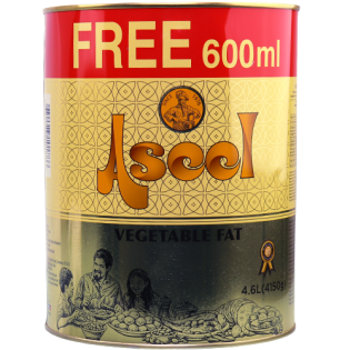 سمنة اصيل 4كغ +600 مل مجانا