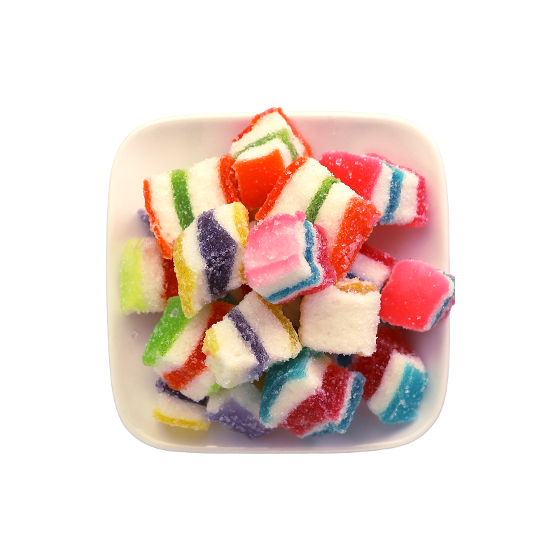 حلوى  جيلي مربع مقلمة  تيمو1.25كغ