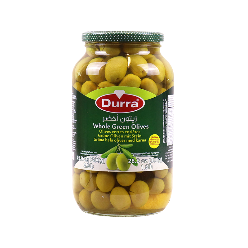Olives Green Durra 1300g