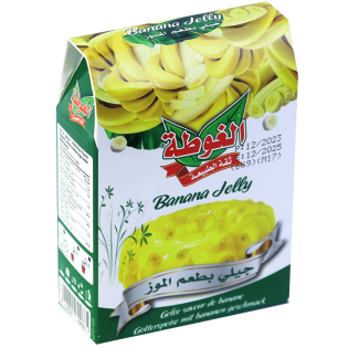 جيليه بطعم الموز الغوطة 80غ