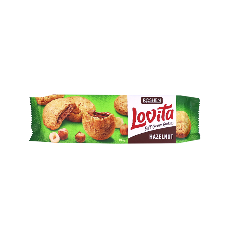 Cookies hazelnut cream Loveta 127g
