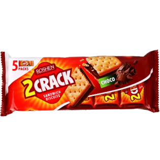 بسكويت  ساندويش حشوة شوكولا روشين 190غ