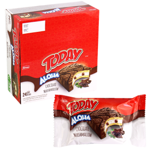 Chocolate Marshmallow Today Cake 24 Pieces