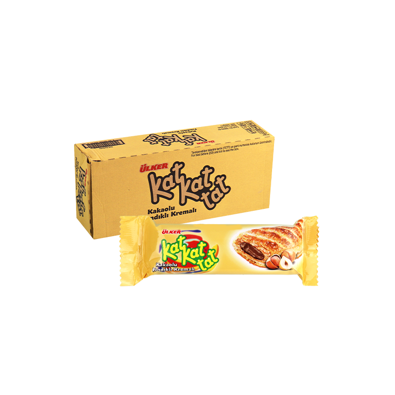 Croissant Chocolate Hazelnut Cat Cat Tat Ulker 25g