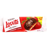Jelly Cookies Strawberry Lovita Roshen 135g