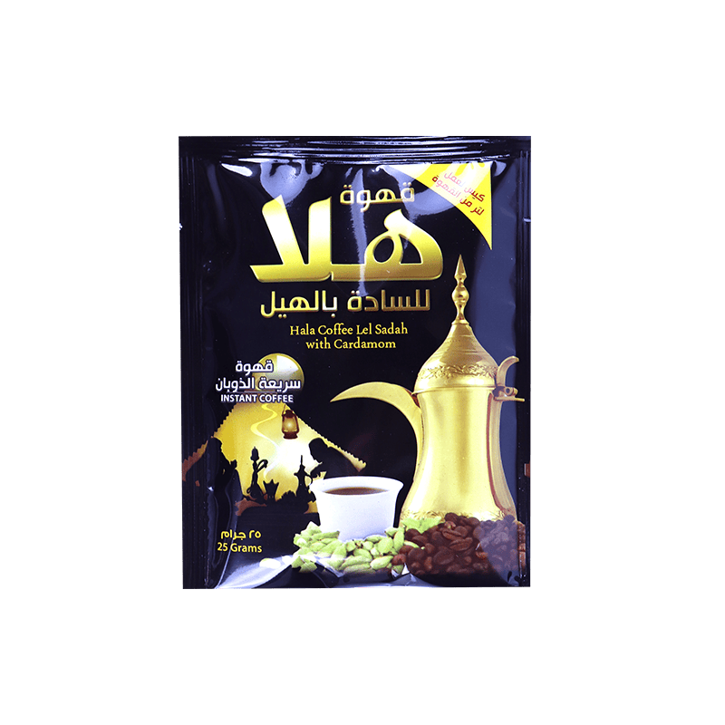 قهوة سريعة هلا للسادة بالهيل 25غ