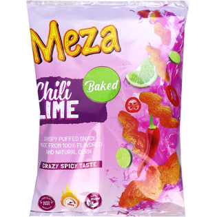 Meza Crispy Corn Fingers chili lime  Flavor 55g