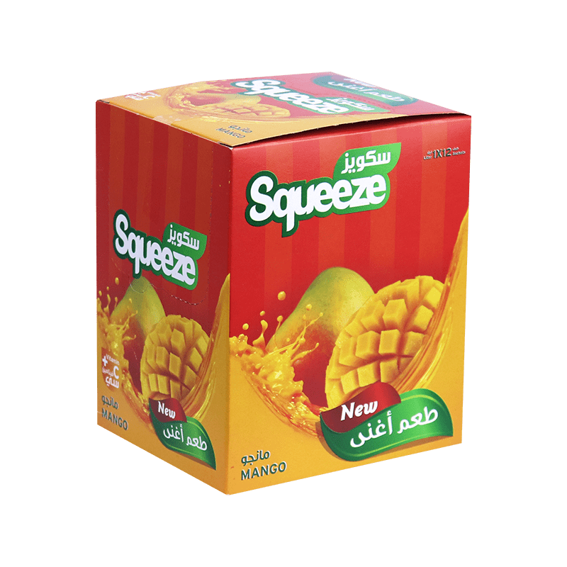 Mango Squeeze Juice 12 Packets