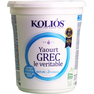 KOLIOS Greek Yogurt 2% 1 kg