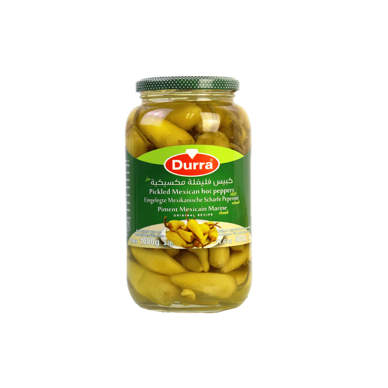 Durra Mexican Hot Peppers 1000g