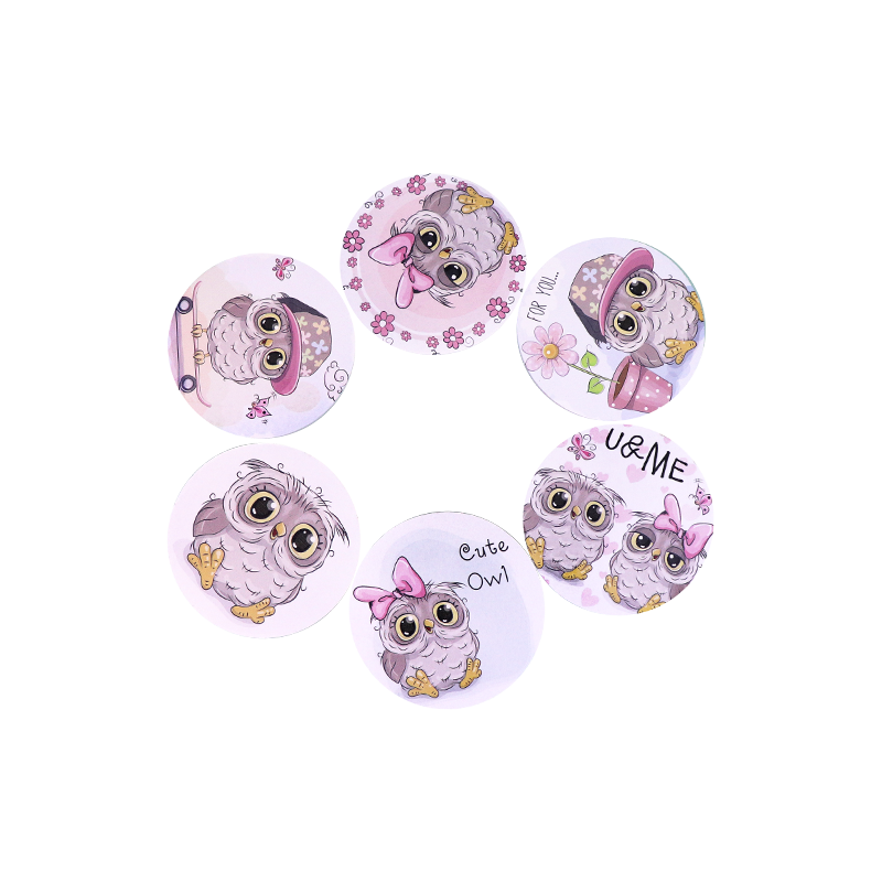 Six Wooden Drawing Plates with Stand LM4-5